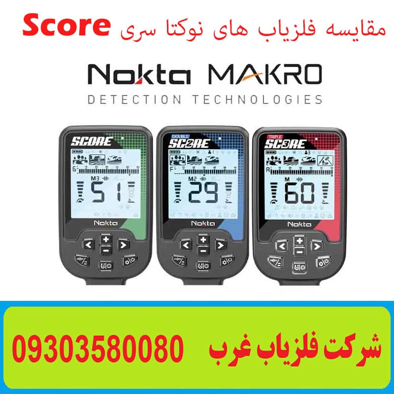 فلزیاب‌ های نوکتا سری Score